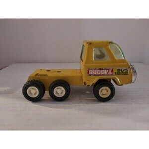 Yellow Vintage BUDDY L 1/43 Sub Transport Truck JAPAN No Trailer